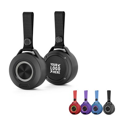 Waterproof Mini Bluetooth Speaker with Strap