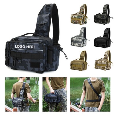 Durable Fishing Gear Bag - 1680D Oxford Fabric