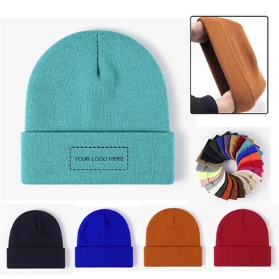 Knit Beanie with Cuff