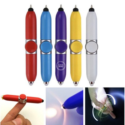 LED Fidget Spinner Pen