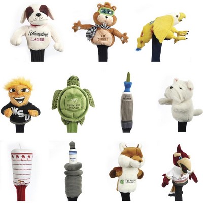 Custom Plush Golf Club Cover