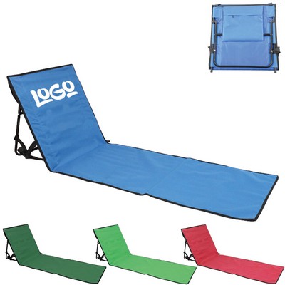 Camping Mat With Adjustable Backrest for Picnic & Beach