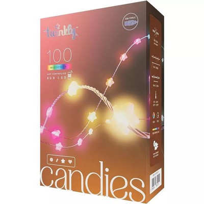 Twinkly - Candies 200L 8Mm Star Shape Rgb Green Usb-C
