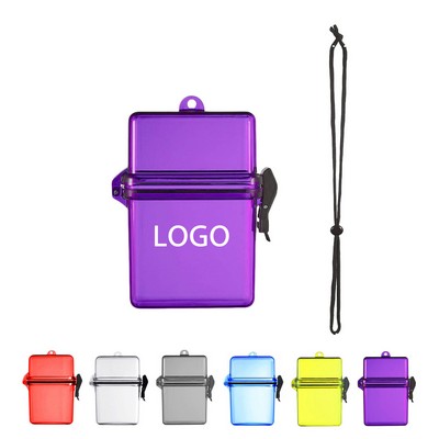 Sport Waterproof ID Card Badge Case