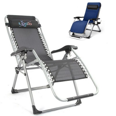 Foldable Recliner Chair with Cushion Pillow