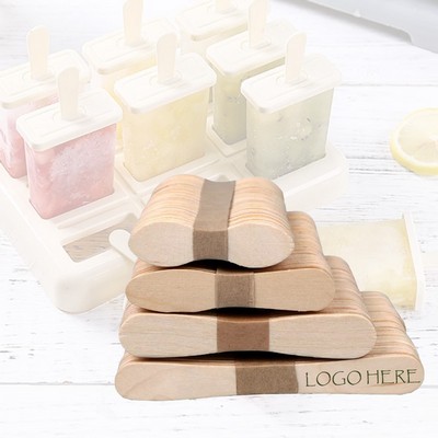 Disposable Eco-Friendly Wooden Popsicle Sticks