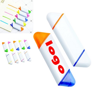 Double-headed Color Highlighter Dual Tip Markers Set Pen