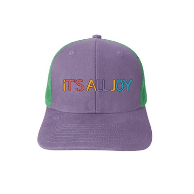 Two-Tone Mesh Baseball Cap