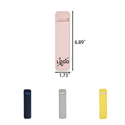 Two-Tone Faux Leather Pen Case