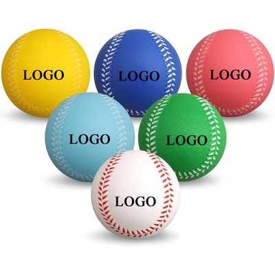 Baseball Stress Reliever Foam Ball