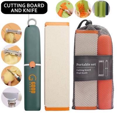 Wheat Straw Chopping Board Set