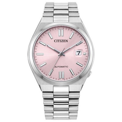 Citizen Unisex Tsuyosa Stainless Steel Bracelet Watch Pink Dial
