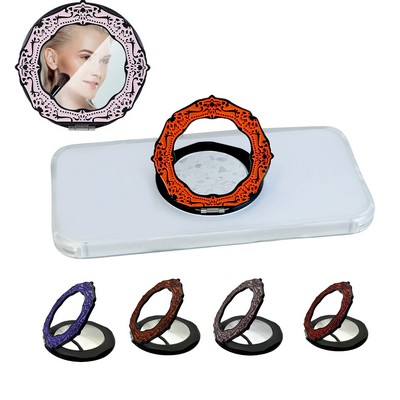 Mobile Phone Holder W/Makeup Mirror