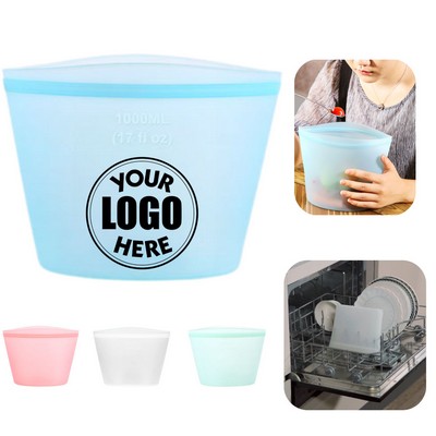 Reusable 100% Silicone Food Storage Bag