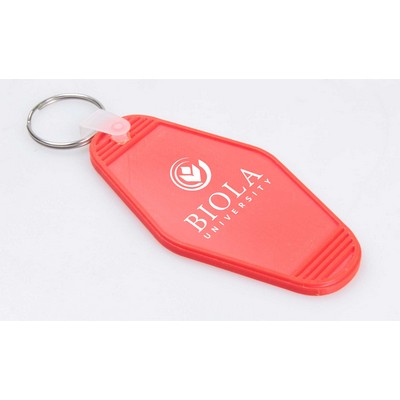 Retro Motel Room Keychain
