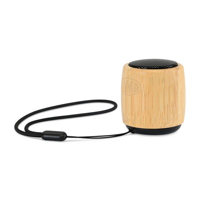 Reed Mini Circle Wireless Speaker - Bamboo