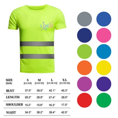 Hi-Vis Short Sleeve Safety Polo
