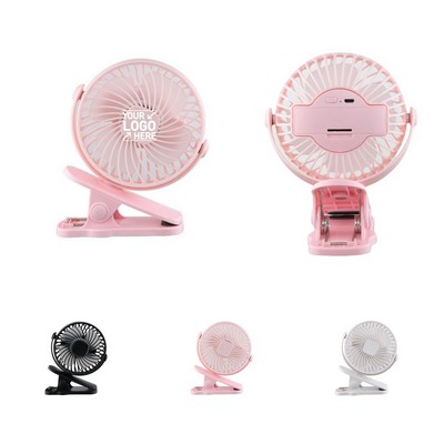 Rechargeable Clip Fan