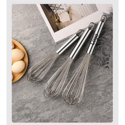 Stainless Steel Whisk for Blending 10"