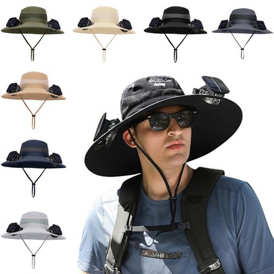 Solar Fan Hat