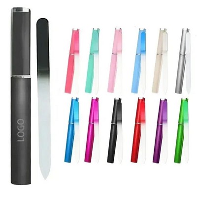 Glass Nails File With Case
