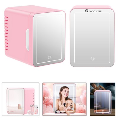 5L Dual-Purpose Car And Home Refrigerator W/ Mirror Led