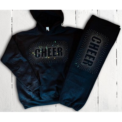 Sparkling Rhinestone Custom Sweatsuit