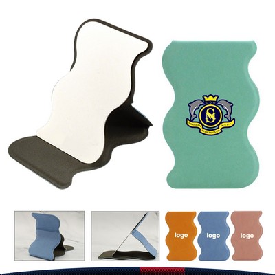 Evola Wave-Shaped Foldable Makeup Mirror