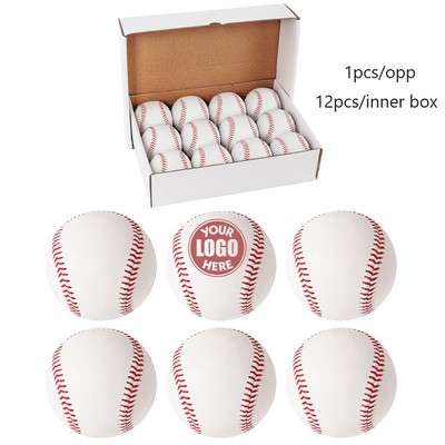 PVC Rubber Softball Hardwood Baseball