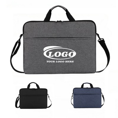 15.6" Oxford Cloth Laptop Bag With Shoulder Strap