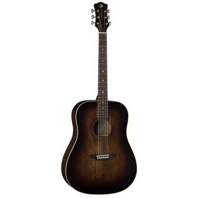 Luna Art Vintage Dreadnought Solid Top Distressed Acoustic Guitar