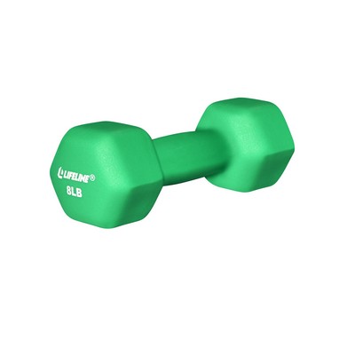 Lifeline Fitness - Hex Neoprene Dumbbell, 8 Lbs