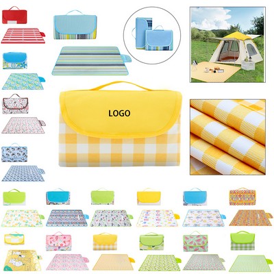 Portable Waterproof Picnic Blanket with Moisture Protection