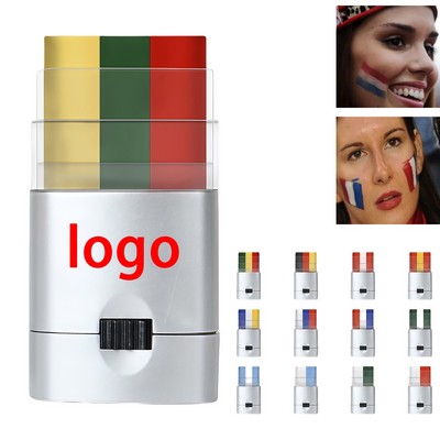 Custom Stick Face Paint – Waterproof Sports Makeup