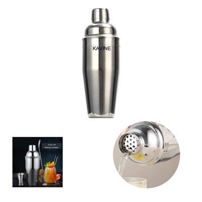 26oz Stainless Steel Cocktail Shaker