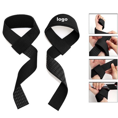 Custom Logo Powerlifting Training Wrist Straps