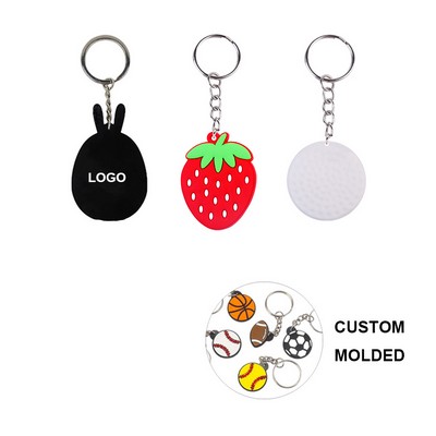 Custom Shape PVC Key Chain