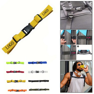 Adjustable Anti-Slip Backpack Chest Strap