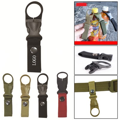 Tactical Nylon Water Bottle Holder Clip