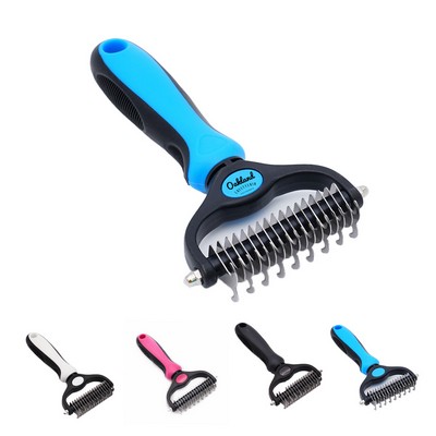Pet Dual-sided Grooming Brush