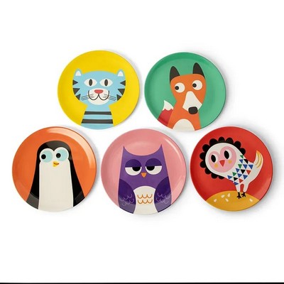 Printed Melamine Round Plate