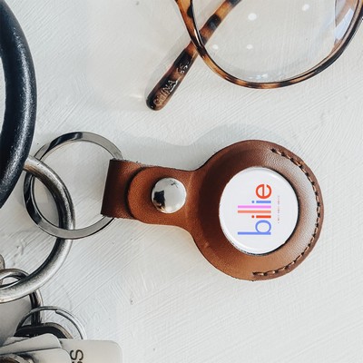 Custom Apple AirTag in Leather Case