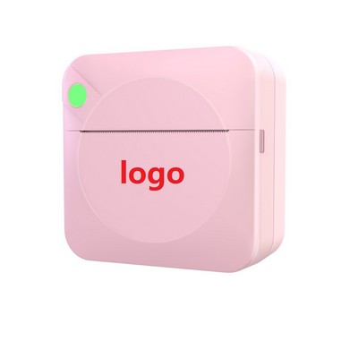 Mini Smart Bluetooth Label Maker - Inkless Thermal Sticker Printer for Organization & Branding