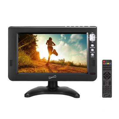 Supersonic 9" Portable Digital Lcd Tv W/ Usb & Sd Inputs