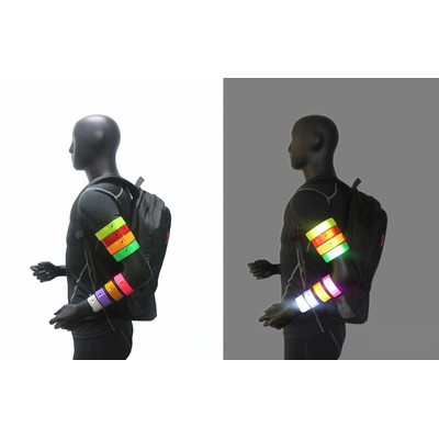 Reflective Snap Bands Slap Bracelets