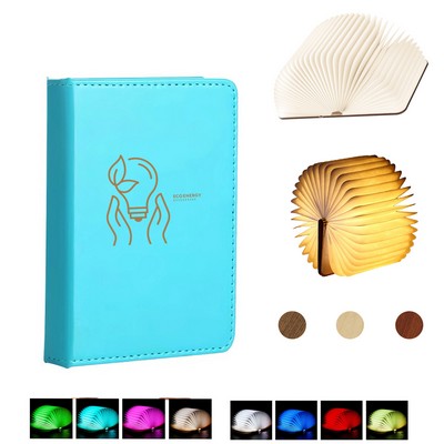 Book Shape Folding Magnetic Night Light