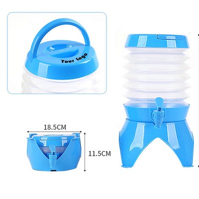 3.5L Collapsible Bucket With Faucet
