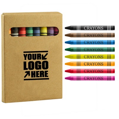 8-Color Crayon Set