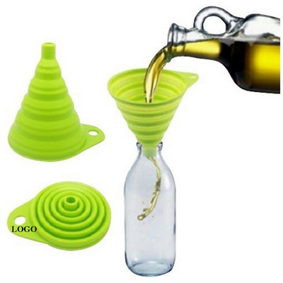 Silicone Collapsible Funnel