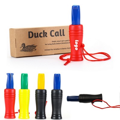 Plastic Duck Call Hunting Whistle